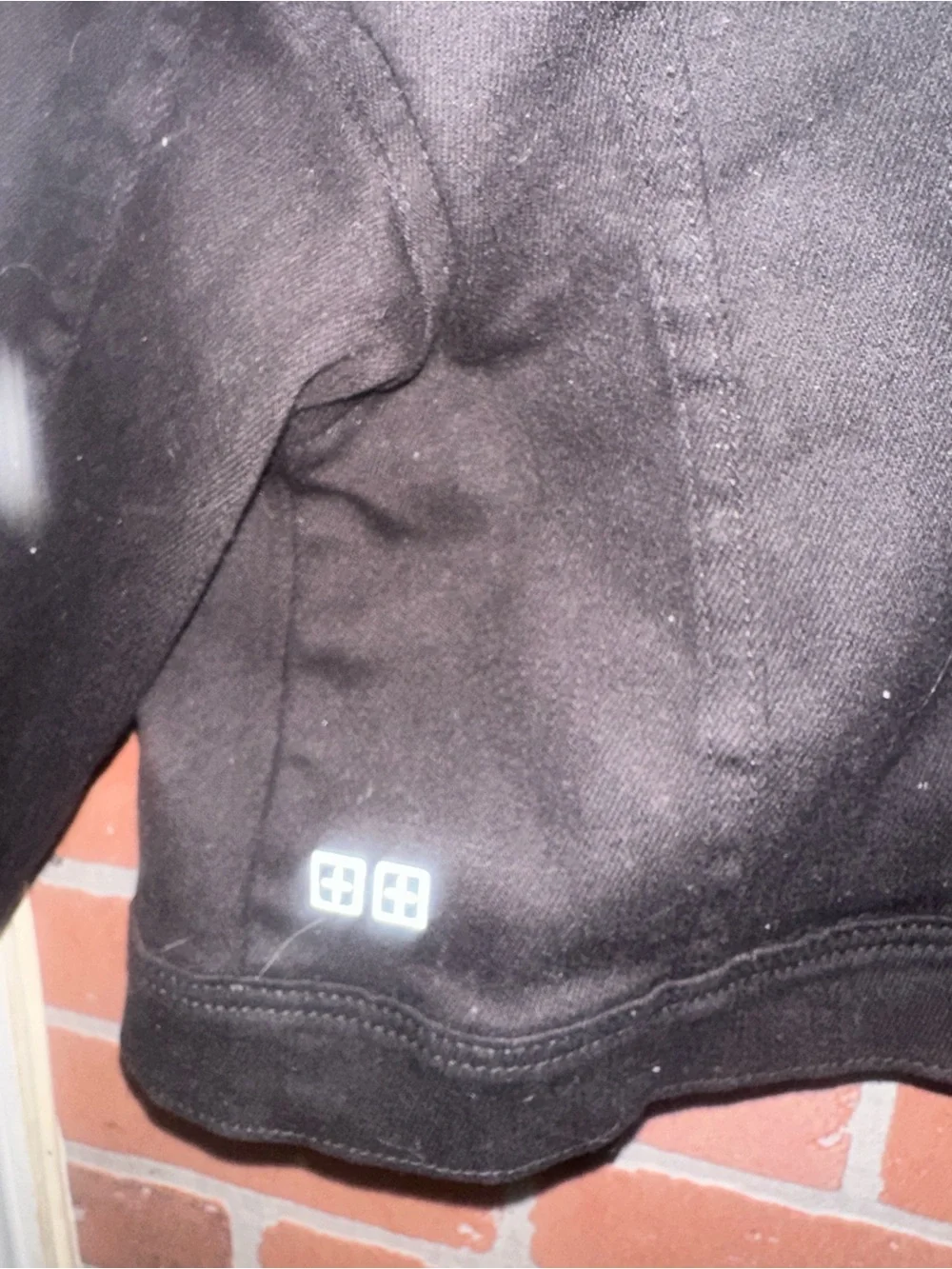 Ksubi Black Cropped Denim Jacket